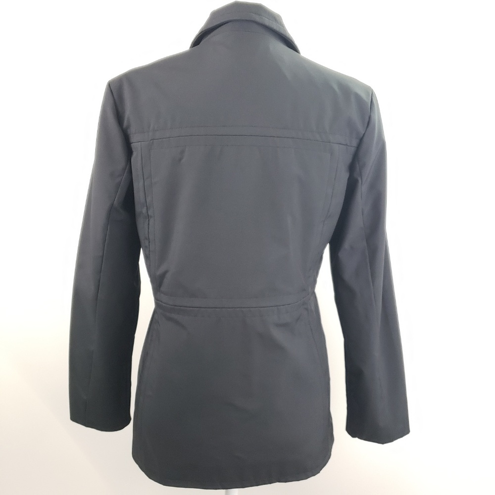 Gap Black Button Front Lightweight Jacket, Size S - image 7